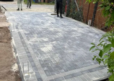 Hammer Bau Pflasterarbeiten Work Image